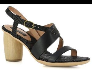 Neosens S625 Mulata Fantasy-Restored Skin Heel Sandal Size 39 Made In Spain